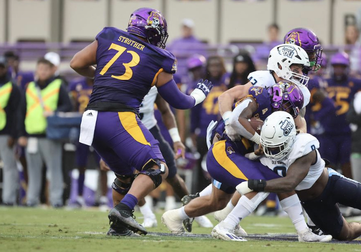 ODU Football Keeps it Close for Three Quarters Before Falling at ECU, 39-21  - Old Dominion University