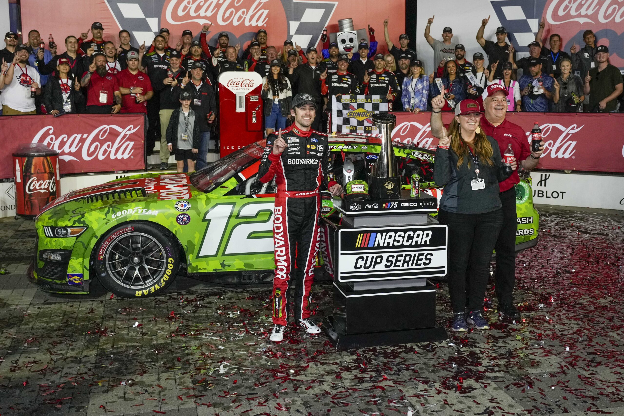 Ryan Blaney Wins The Coca-Cola 600, Grabs First Win Of The Season (5-29-23)
