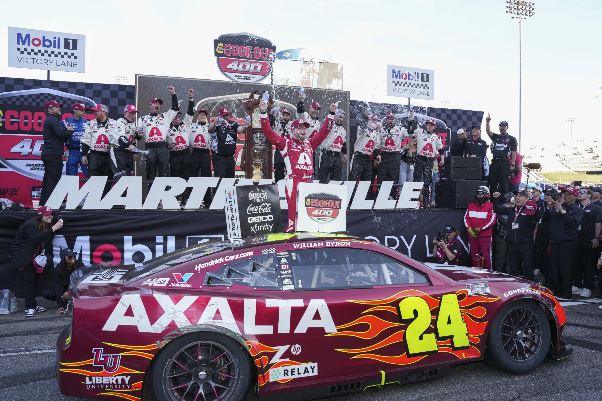 William Byron Wins at Martinsville, Takes 3rd Win Of The Season (4-7-24)